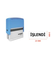 MATUYA 10 "İŞLENDİ " KAŞESİ