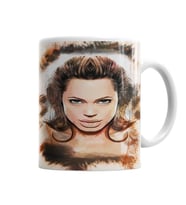 Angelina Jolie Kupa Bardak Porselen