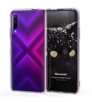 Microsonic Huawei Y9S Kılıf Transparent Soft Beyaz