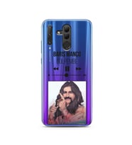 Barış Manço Mp3 Tasarımlı Süper Şeffaf Silikon Telefon Kılıfı Huawei Honor 20 Li