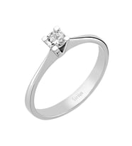 Sirius E Renk 0,20 Karat Pırlanta Tektaş Yüzük 0704R0157