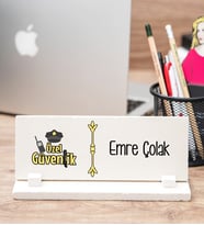 Özel Güvenlik Masa İsimliği