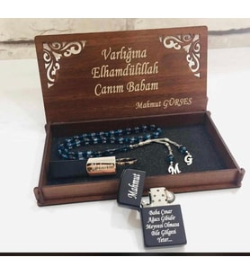 TESBİHLİ ÇAKMAKLI HARİKA SET