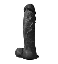 LilituShop 27 cm Realistik Siyahi Dildo Penis - J. King