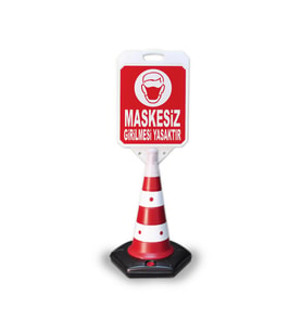 Maskesiz Girilmesi Yasaktır Uyarı   Dubası