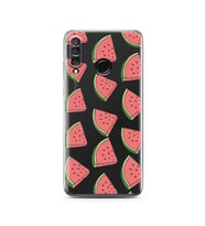Karpuz Tasarımlı Süper Şeffaf Silikon Telefon Kılıfı Huawei P30 Lite 