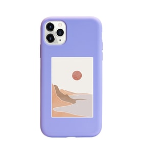 Lila Lansman Telefon Kılıfı Iphone 11 Pro