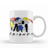 Friends Kupa Bardak Porselen
