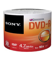 Sony 4.7Gb 120Dk. 16X Boş (Dvd-R) 50Li Paket