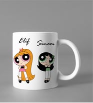 Powerpuff Girls Kupası Kişiye Özel