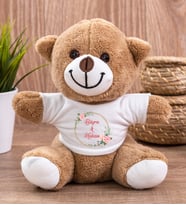 İki İsimli Çiftlere Özel Peluş Ayıcık