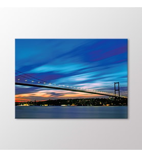 Arty Tablo Boğaz Köprüsü Tablo (Karışık)