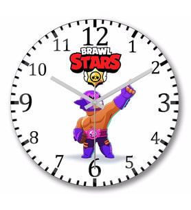 Brawl Stars El Rudo Primo Duvar Saati Bombeli Gercek Cam
