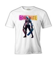 Fortnite - Rust Lord Beyaz Erkek Tshirt