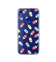 Smoty Tasarımlı Süper Şeffaf Silikon Telefon Kılıfı Huawei Honor 8A