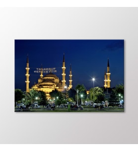 Arty Tablo Sultanahmet Camii Tablo (Karışık)