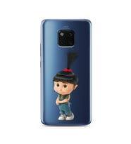 Agnes Tasarımlı Süper Şeffaf Silikon Telefon Kılıfı Huawei Mate 20 Pro