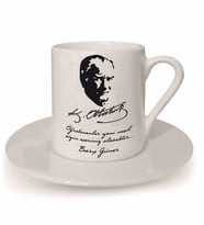Kişiye Özel Öğretmenler Günü Atatürk Tasarımlı Fincan - 10