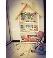 Deniz lake montessori kitaplık raf