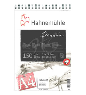 Hahnemühle Dessin Spiralli Eskiz Defteri 150g 25 Yaprak A4