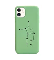 Başak Burcu (Virgem) Yıldız Haritası Tasarımlı Kılıf iPhone 11 