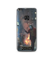Joker Tasarımlı Süper Şeffaf Silikon Telefon Kılıfı Huawei P9 Lite (2017)     