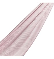 İpekevi Toz Pembe Zebra Desenli Pamuk İpek Şal