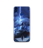 Kaptan Amerika Tasarım Süper Şeffaf Silikon Telefon Kılıfı Huawei Honor 8C 