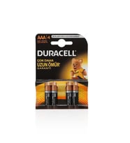 Duracell AAA İnce Pil 4'lü