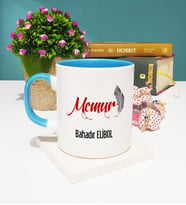 Memur Kupa Bardak Mavi