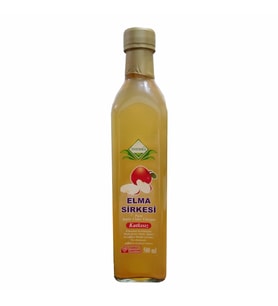 Themra Elma Sirkesi Cam Şişe 500 ML