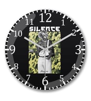 Silence Rms Will Tigre Duvar Saati Bombeli Gercek Cam