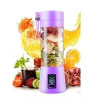 Taşınabilir ve Şarj Edilebilir Smoothie - El Blender (Mor)