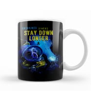 Diving Dalgıc Kupa Bardak Porselen