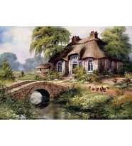 Art Puzzle Yeşil Köy 500 Parça Puzzle