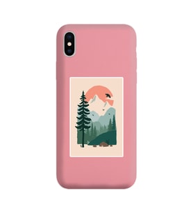 Pudra Lansman Kılıf iPhone XS