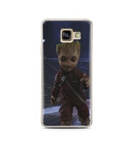 Baby Groot Tasarım Süper Şeffaf Silikon Telefon Kılıfı Samsung A3 (2017)