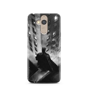 Batman Tasarım Süper Şeffaf Silikon Telefon Kılıfı General Mobile GM8