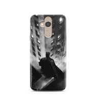Batman Tasarım Süper Şeffaf Silikon Telefon Kılıfı General Mobile GM8