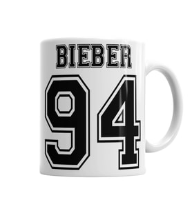 Justin Bieber  94 Kupa Bardak Porselen