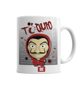 La  Casa De Papel Kupa Bardak Porselen
