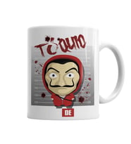 La  Casa De Papel Kupa Bardak Porselen