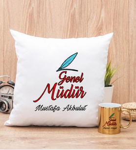 Genel Müdür Yastık ve Gold Kupa Bardak