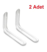 Raf Altı Bağlantı Aparatı 2 Adet 22*28 cm (Beyaz)
