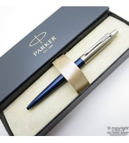 Parker Jotter Metal Mavi Tükenmez Kalem  İsme Özel Kalem  Hediyelik Kalem