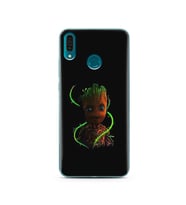 Baby Groot Tasarım Süper Şeffaf Silikon Telefon Kılıfı Huawei Y9 2019
