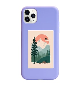 Mor Lansman Kılıf iPhone 11 Pro Max