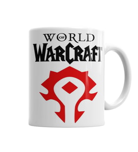 World Of Warcraft Horde Wow Tişört Kupa Bardak Porselen
