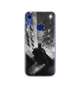Batman Tasarım Süper Şeffaf Silikon Telefon Kılıfı Huawei Honor 8A 
