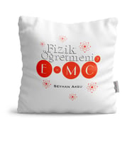 BK Gift Kişiye Özel Fizik Öğretmeni  Yastık  2